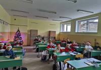 Mikołajkowa lekcja matematyki w klasie 4b